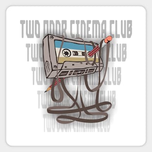 Two Door Cinema Club Cassette Magnet